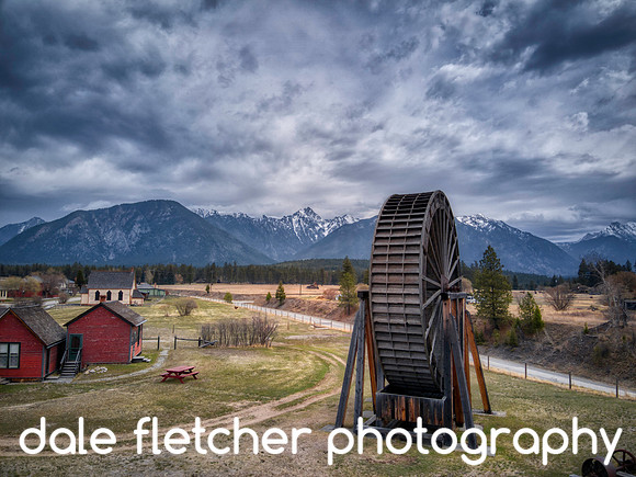 DJI0086 Fort Steele Wheel