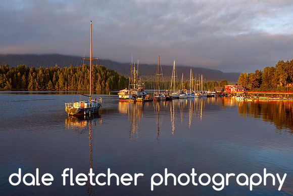 0851 Setting Sun in Tofino