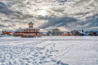 2561 Fort Steele courtyard winter