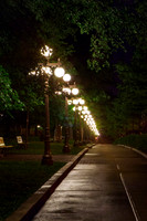7225 Walkway At Night