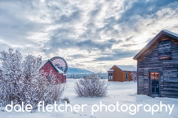 2275 Fort Steele Buildings Wheel winter