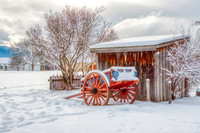 2576 Fort Steele Wagon winter