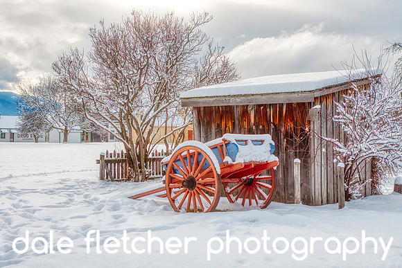 2576 Fort Steele Wagon winter